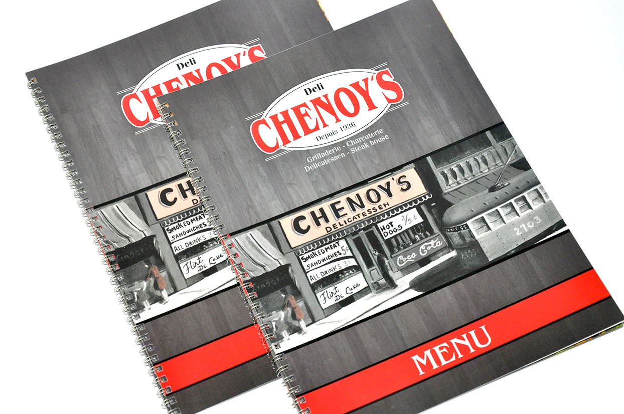 Menu Chenoy's